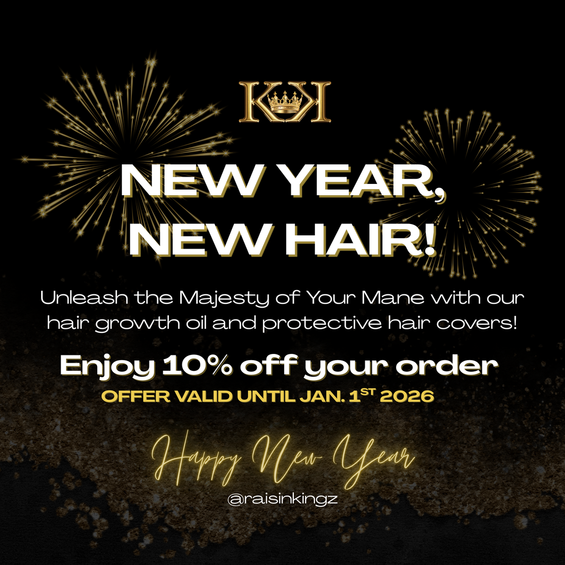 NEW YEAR, NEW HAIR SALE 🎁