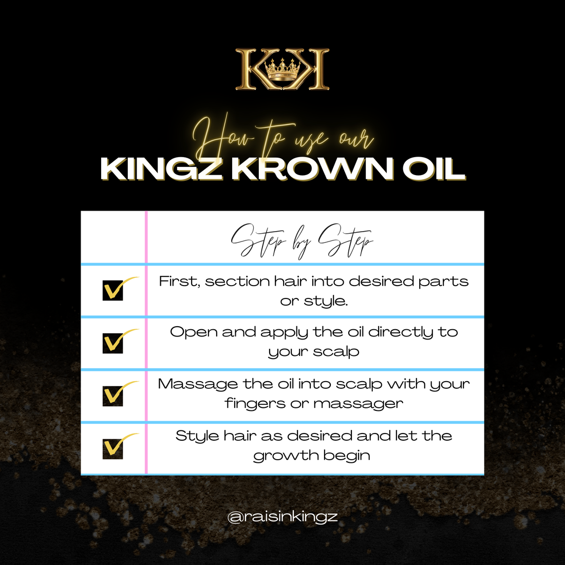 STEP BY STEP GUIDE 📋